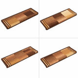 Stair Mats Self-adhesive 15 pcs 65x21x4 cm Brown 326209