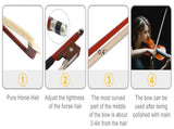New 4/4 Acoustic Violin Case Bow Rosin Pink 21037626
