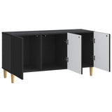 TV Cabinet Black 99 x 34.5 x 50 cm Engineered Wood 894716