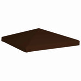 Gazebo Top Cover 310 g/m 3x3 m Brown 46621