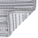 Outdoor Carpet ARAKIL Grey 190x290 cm PP 310439