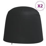 Double Egg Chair Covers 2 pcs 230x200 cm 420D Oxford Fabric 3203391