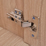 Three Piece Bathroom Furniture and Basin Set Beige 272228