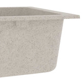 Kitchen Sink Beige 76 x 48 x 30 cm Granite 147083