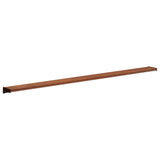 Window Sill Brown wood 120 x 15 x 4.5 cm PVC 42046894
