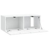 Wall-Mounted TV Cabinet White 78.5 x 31 x 30 cm Engineered Wood 898375