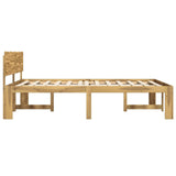 Double Bed Frame with Headboard ROSTOCK White 180 x 200 cm 3405469