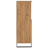 Highboard Artisan Oak 60x36x110 cm Engineered Wood 857461