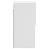 TV Cabinets with LED Lights 2 pcs White 30.5x30x60 cm 836988