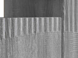 LED TV Cabinet Grey Sonoma Engineered Wood 897351