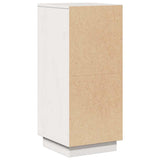 Sideboard White 31.5x34x75 cm Solid Wood Pine 813352