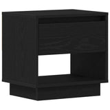 Nightstand 2 pcs Black Oak 45 x 34 x 44 cm Engineered Wood 863338