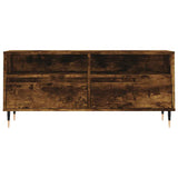 TV Cabinet Smoked Oak 100x34.5x44.5 cm Engineered Wood 831233