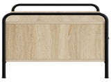 Coffee Table Sonoma Oak 90 x 49 x 41 cm Engineered Wood 8013579