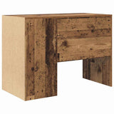 Desk with Shelf Old Wood 102 x 50 x 75 cm Engineered Wood 869544
