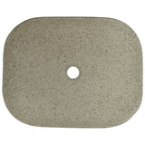 Countertop Basin Grey and Black Rectangular 48x37.5x13.5 cm Ceramic 155098