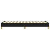 Box Spring Bed Frame Black Single Fabric 3121174