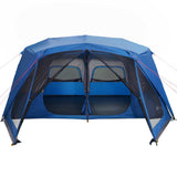 Family Tent 10-Person Blue Quick Release Waterproof 94289