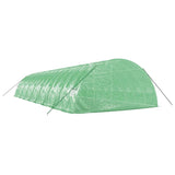 Greenhouse with Steel Frame Green 96 m 16x6x2.85 m 3188111