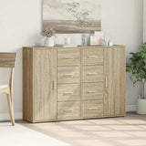 Sideboards 2 pcs Sonoma Oak 60x31x84 cm Engineered Wood 3276590