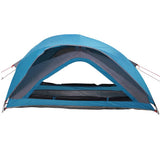 Camping Tent 1-Person Blue Waterproof 4009543