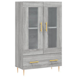 Highboard Grey Sonoma 69.5x31x115 cm Engineered Wood 828290