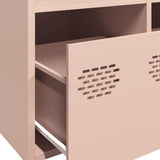 Sideboard Pink 101.5x39x73.5 cm Cold-rolled Steel 851365
