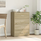 Sideboard Sonoma Oak 60x31x84 cm Engineered Wood 840501