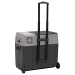 Cool Box with Wheel and Adapter Black&Grey 40 L Polypropylene 3154651