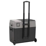 Cool Box with Wheel and Adapter Black&Grey 40 L Polypropylene 3154651