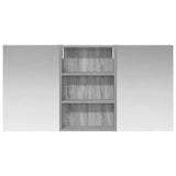 Bathroom Cabinet Set 3 pcs 120 x 10.5 x 60.5 cm Engineered wood 3403733