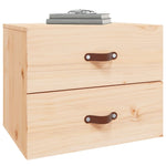 ZNTS Wall-mounted Bedside Cabinet 50x36x40 cm 820976