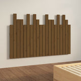 Wall Headboard Honey Brown 127.5x3x80 cm Solid Wood Pine 824791