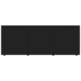TV Cabinet Black 80x34x30 cm Engineered Wood 801860