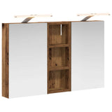 Bathroom Cabinet Set 3 pcs 80 x 10.5 x 50 cm Engineered wood 3403662