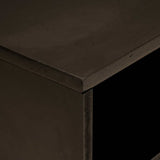 TV Cabinet Black and Gold 80 x 33 x 46 cm Engineered wood 4017843