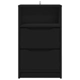 Bedside Table Black 40 x 30 x 467 cm Engineered Wood 888909