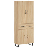 Highboard Sonoma Oak 69.5x34x180 cm Engineered Wood 3198172