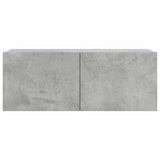 7 Piece TV Cabinet Set Concrete Grey Engineered Wood 3114513