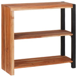 Bookshelf Brown 80 x 30 x 75 cm Solid Acacia Wood 4104017