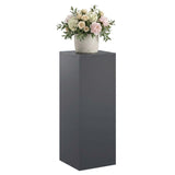 Plant Stand Anthracite 30 x 30 x 80 cm Stainless Steel 8012492