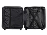 3 Pcs Suitcase Lightweight ABS Carry-on Hand Luggage 4 Spinner Wheels Trolley Case 96633641