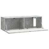 Wall-Mounted TV Cabinet Concrete Grey 98 x 31 x 30 cm 898388
