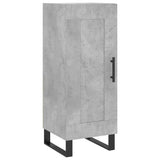 Highboard Concrete Grey 34.5x34x180 cm Engineered Wood 3199133