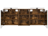 Bathroom Cabinet Set 3 pcs 116 x 16 x 62.5 cm Engineered wood 3403820