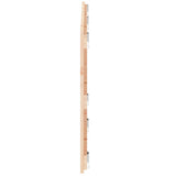 Wall Headboard 147x3x60 cm Solid Wood Pine 824843