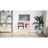 TV Cabinet Pink 68x39x60.5 cm Steel 853387