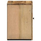 Bathroom Wall Cabinet 38x33x48 cm Solid Wood Mango 356911