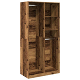 Wardrobe Old Wood 100x50x200 cm Engineered Wood 3307772