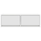 TV Cabinets 2 pcs White 80x31x25.5 cm Engineered Wood 861509